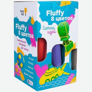 Воздушный пластилин для детской лепки «Fluffy 8 цветов» TA1503