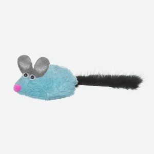 PetshopRu игрушки игрушка-мышь  Майя , голубая с хвостом из натуральной норки (5 г)