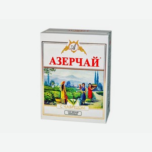 Чай черный Азерчай с чабрецом листовой, 100 г
