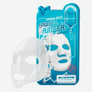 Маска для лица Elizavecca Aqua Deep Power Ringer Mask Pack тканевая, 23 мл