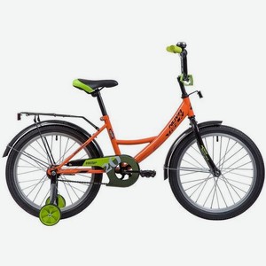 Велосипед NOVATRACK Vector (2019), городской (подростковый), колеса 20 , оранжевый, 12кг [203vector.or9]