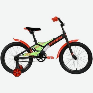 Велосипед STARK Tanuki 18 Boy (2021), городской (детский), колеса 18 , черный/красный, 10.5кг [hd00000301]