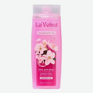 BEAUTY FOX Гель для душа La Velvet Нежность, сладкий аромат цветущей сакуры