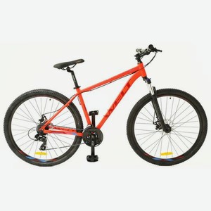Велосипед WELT Ridge 1.0 D 29 (2022), горный (взрослый), рама 18 , колеса 29 , оранжевый, 15кг