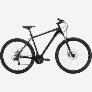 Велосипед STARK Hunter D (2022), горный (взрослый), рама 18 , колеса 29 , черный/серый, 15.9кг [hq-0005022]