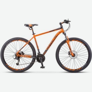 Велосипед STELS Navigator-910 D V010 (2022), горный (взрослый), рама 18.5 , колеса 29 , оранжевый/черный, 18.9кг [lu083845]
