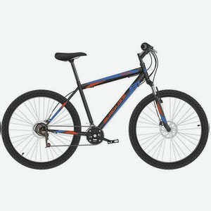 Велосипед BLACK ONE Onix D (2022), горный (взрослый), рама 20 , колеса 27.5 , черный/оранжевый, 16.6кг [hq-0005347]