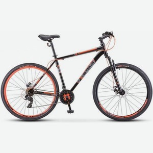 Велосипед STELS Navigator-700 MD 27.5 F020 (2020-2021), горный (взрослый), рама 21 , колеса 27.5 , черный/красный, 17.6кг [lu088941]
