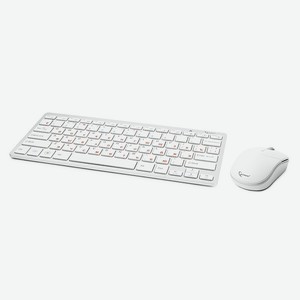 Клавиатура и мышь KBS-7001-RU White USB Gembird