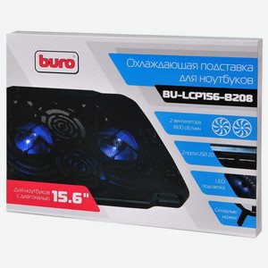 Подставка для ноутбука BU-LCP156-B208 15.6 Черная Buro