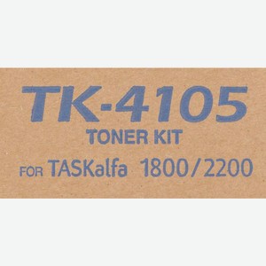 Картридж лазерный TK-4105 черный для TASKalfa 1800 Kyocera