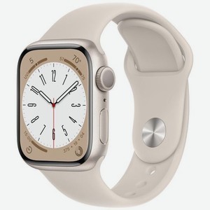 Умные часы Apple Watch Series 8 А2771 45мм M/L (MNUQ3LL/A) Silver
