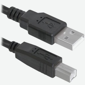 Кабель Defender USB04-06p.bag USB2.0 AM-BM, 1.8м
