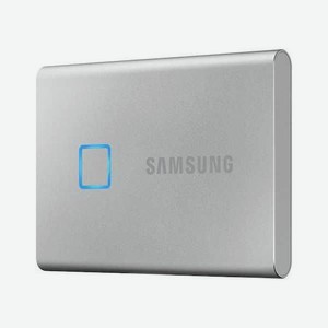 Внешний SSD Samsung Portable SSD T7 Touch 1 ТБ Type-C Silver Retail (MU-PC1T0S/WW)