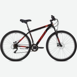 Велосипед FOXX Aztec D (2021), горный (взрослый), рама 18 , колеса 27.5 , черный, 17.5кг [27shd.aztecd.18bk2]