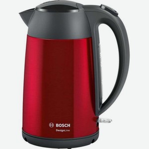 Чайник электрический Bosch TWK3P424, 2400Вт, красный