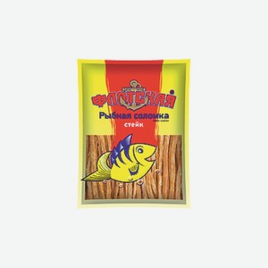 Рыбная соломка ТМ «Флотская» солено-сушеная со вкусом стейка, 30 г