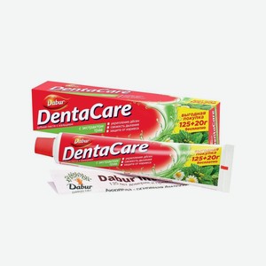 Паста зубная  ДентаКер  кальций/экстракт трав 150мл Дабур