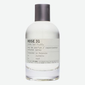 Rose 31: парфюмерная вода 100мл