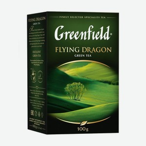 Чай зеленый Greenfield Flying Dragon листовой, 100 г