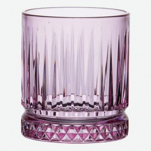 Стакан низкий Pasabahce Элизия для напитков стекло розовый 355 мл