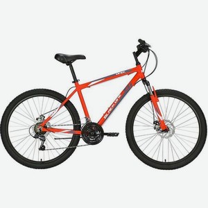 Велосипед BLACK ONE Onix 26 D Alloy (2021), горный (взрослый), рама 16 , колеса 26 , красный/серый, 14.7кг [hd00000402]