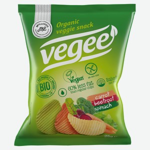 Снеки Organique Vegee картофельные органические БИО, 25 г