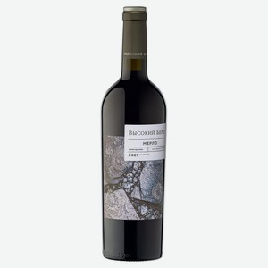 Вино «Высокий Берег» красное сухое Россия, 0,75 л