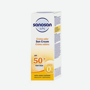 SANOSAN Солнцезащитный крем SPF 50+