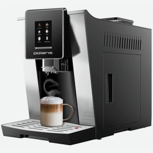 Кофемашина автоматическая Polaris PACM 2060AC  черный/серебристый