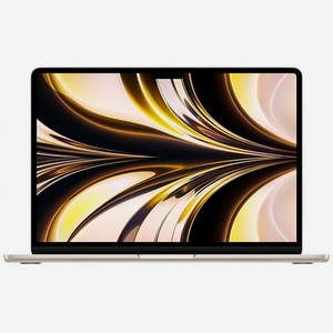 Ноутбук MacBook Air 13 M2 2022 8Gb SSD512Gb 10 Core GPU 13.6 IPS 2560x1664 MacOS engkbd, Global, starlight, MLY23 Apple