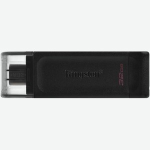 Флешка DataTraveler 70 USB-C DT70 64Gb Черная Kingston