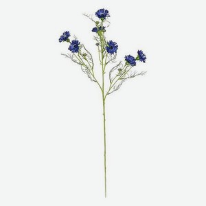 Цветок искусственный Василек, 73 см