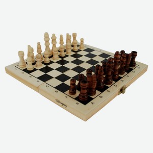 Шахматы деревянные STINGREY с доской, 20х10х2,8 см