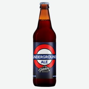 Пиво letcher Underground Ale светлое фильтрованное, 500 мл