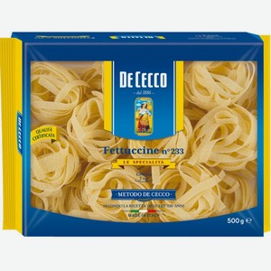 Макаронные изделия Fettuccine №233 De Cecco, 500 г