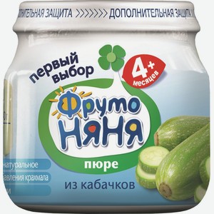 Пюре Фрутоняня Из Кабачков 80г