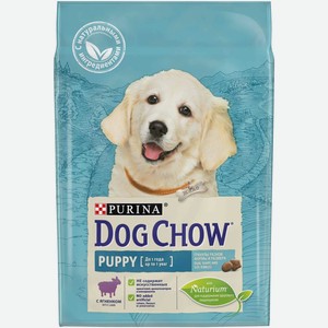 Корм Dog Chow для щенков, с ягненком (14 кг)