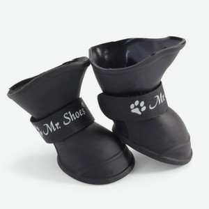 Triol (одежда) сапожки для собак, черные (M)