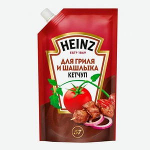 Кетчуп Heinz для гриля и шашлыка 320гр дой-пак