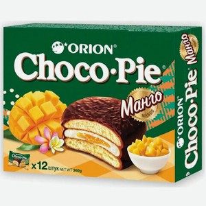 Пирожное Orion Choco Pie Манго 360гр