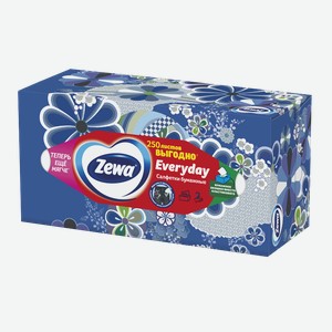 Салфетки бумажные ZEWA® универсальные, 250шт.