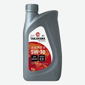 Масло синтетическое Takayama 5W - 30 1 л