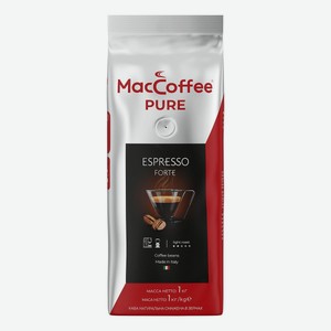 Кофе MacCoffee Pure Espresso Forte в зернах 1 кг
