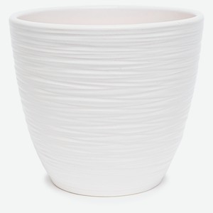 Горшок керамический Шорвель Крокус белый, d 20,7 см