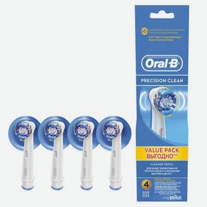 Сменные насадки для зубной щетки Oral-B Precision Clean 4 шт [81496341]