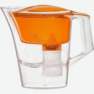Фильтр-кувшин для очистки воды Барьер Танго, оранжевый, 2.5л [в294р00]