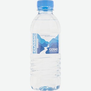 Вода негаз рн 7,3 Гошо питьевая артезианская Ватерлок п/б, 0.33 л