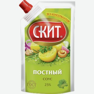 Соус майонезный СКИТ постный, 0.225л