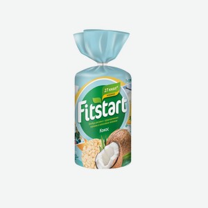 Хлебцы <Fitstar> Кокос рисовые 100г пленка Россия